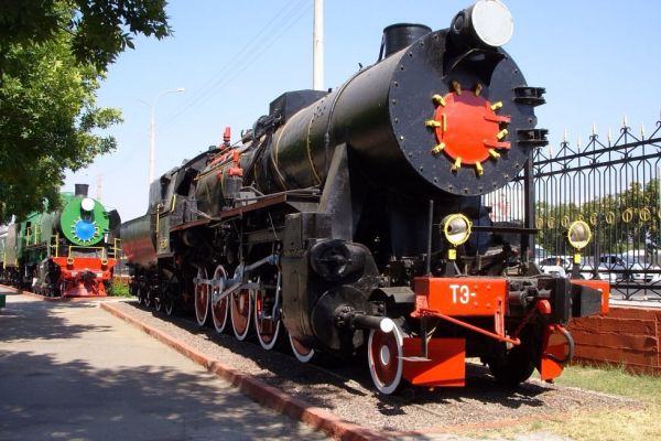 Железнодорожный музей в Ташкенте