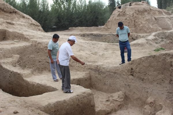Древнее городище Эрши в Андижане