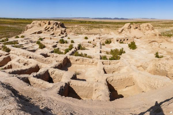 The ancient settlement of Toprak-Kala