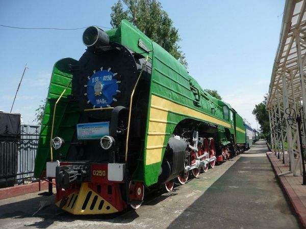 Железнодорожный музей в Ташкенте
