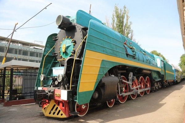 Железнодорожный музей в Ташкенте
