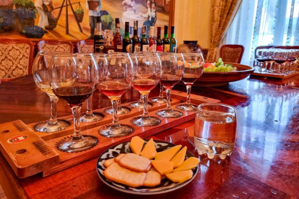 Samarkand wine tasting