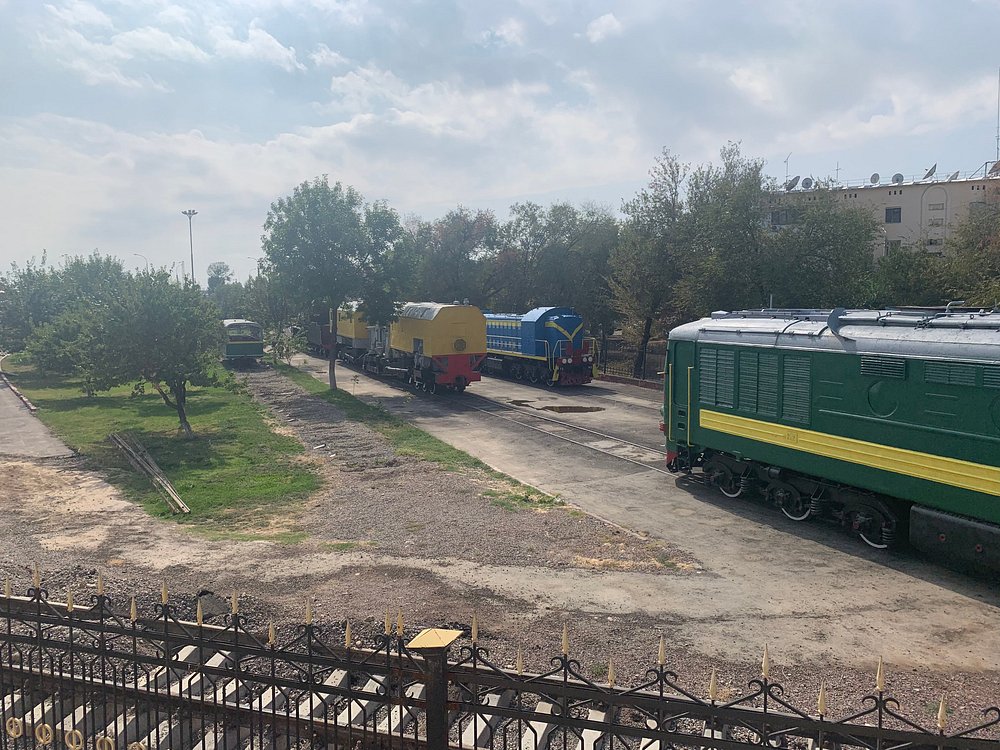 Железнодорожный музей в Ташкенте