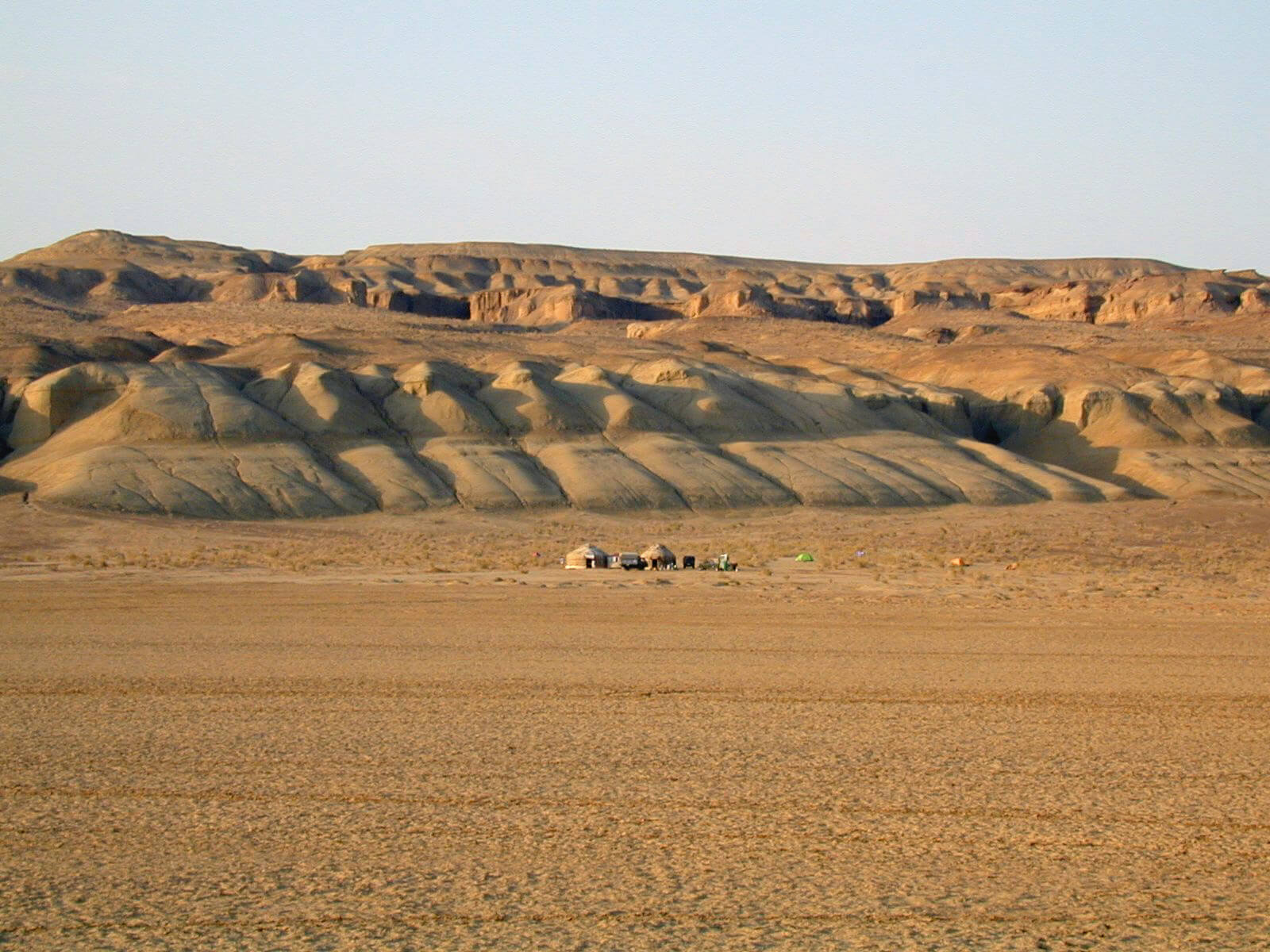 The red sands of the Kyzylkum Desert