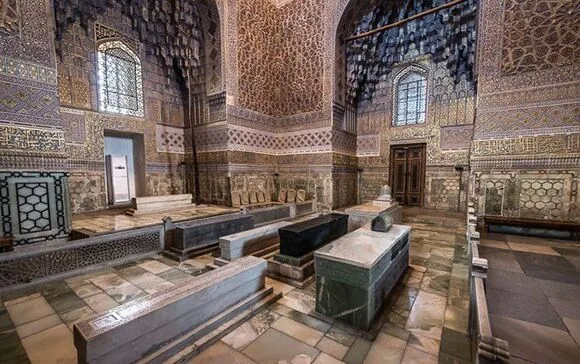 The crypt for Amir Temur
