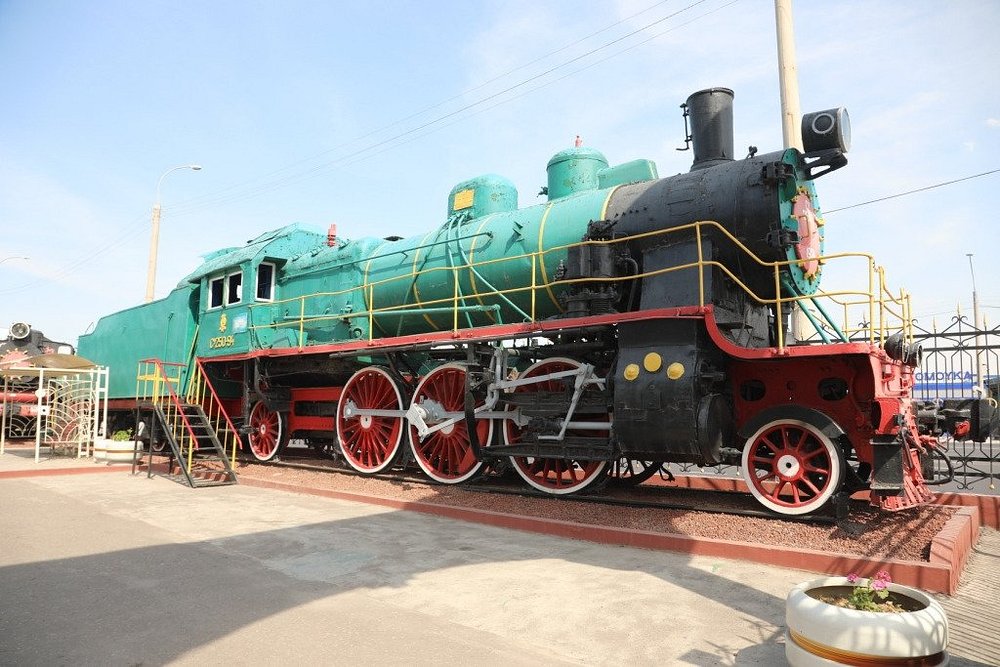Железнодорожный музей в Ташкенте