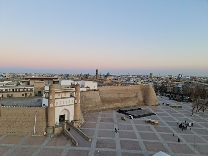 Крепость Арк в Бухаре