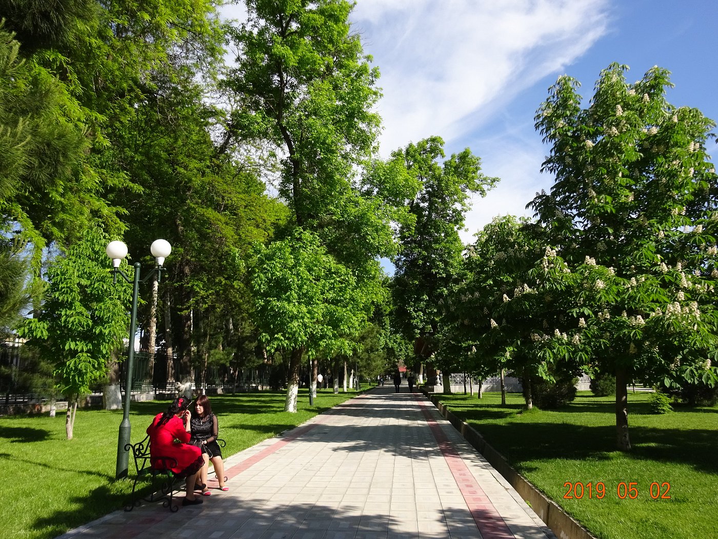 Парк Алишера Навои в Самарканде